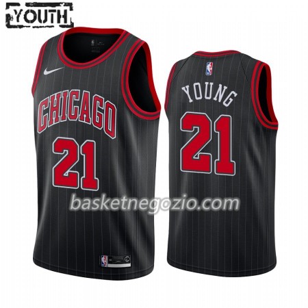 Canotte Bambino Chicago Bulls Thaddeus Young 212019-20 Nike Statement Edition Swingman